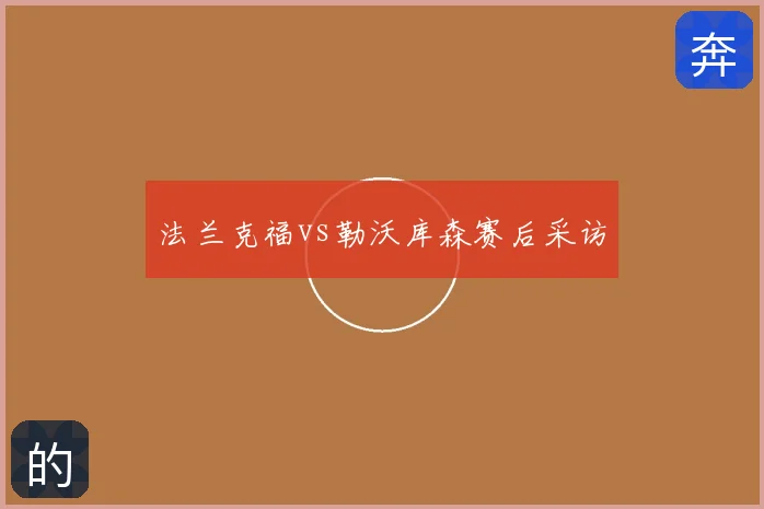 法兰克福vs勒沃库森赛后采访